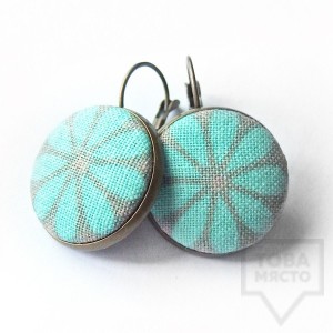 Обеци Nadya's Knit - пролетна свежест