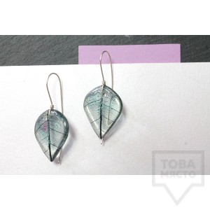 Дизайнерски обеци Nimeria Shop - Everlasting Bouquet - Frozen Forest