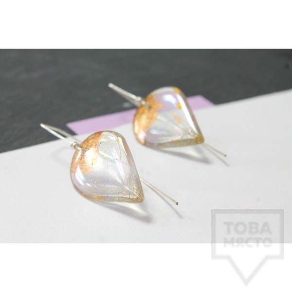 Дизайнерски обеци Nimeria Shop - Everlasting Bouquet - Golden crown