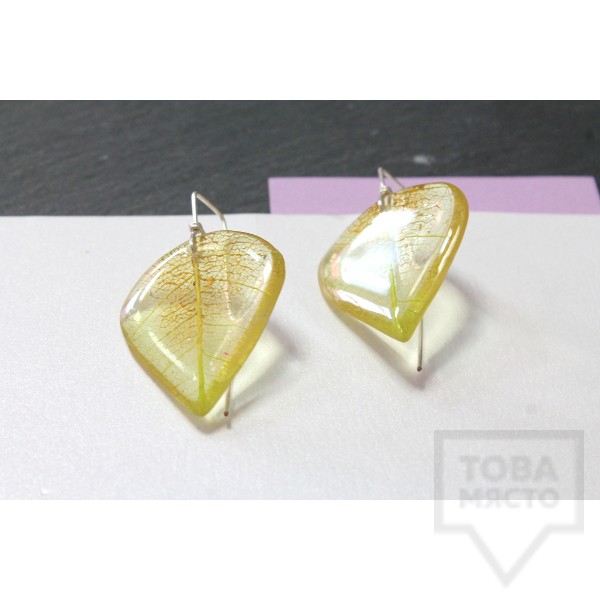 Дизайнерски обеци Nimeria Shop - Everlasting Bouquet - Sun Rays