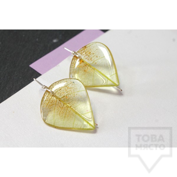 Дизайнерски обеци Nimeria Shop - Everlasting Bouquet - Sun Rays