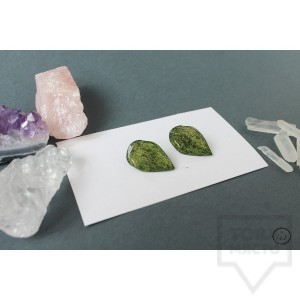 Дизайнерски обеци Nimeria Shop - Forest Raindrops