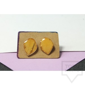 Дизайнерски обеци Nimeria Shop - Forest Raindrops - Yellow Rose