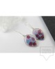 Дизайнерски обеци Nimeria Shop - Seethrough Petals Funky pieces