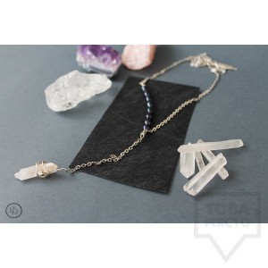 Дизайнерско колие Nimeria Shop - Crystal Pendant