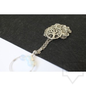 Дизайнерско колие Nimeria Shop - Everlasting Bouquet - Nude Orchid