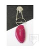 Дизайнерско колие Nimeria Shop - Pink agate