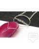 Дизайнерско колие Nimeria Shop - Pink agate