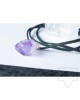Дизайнерско колие Nimeria Shop - Raw amethyst