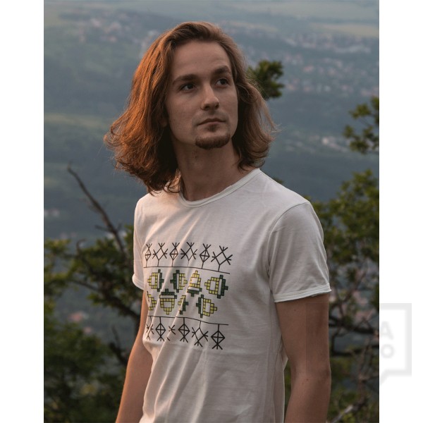 Мъжка тениска Носия - златен жълъд