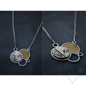 Дизайнерско колие OpenArt7 - Steampunk