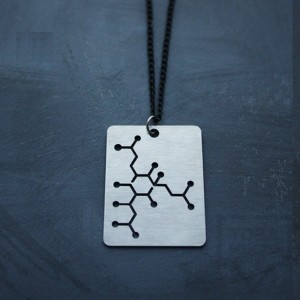 Мъжко колие OpenArt7 - плочка бира