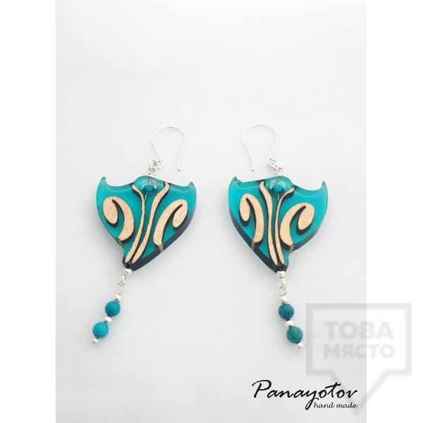 Ръчно изработени обеци Panayotov Handmade - True Minerals