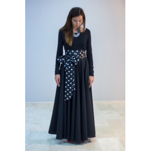 Дамска дълга пола Parola - Margery black