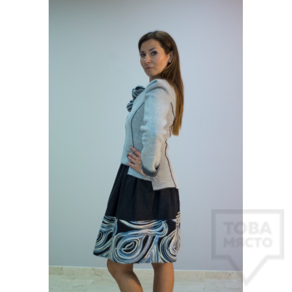 Дамско сако - Parola swing light grey