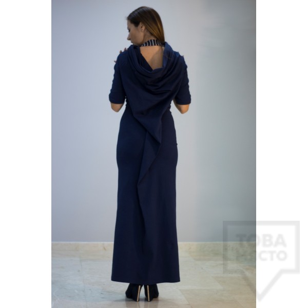 Дизайнерска рокля Parola - holly blue