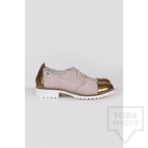 Дизайнерски дамски обувки оксфорд Pesh.Art - O, sweet chic
