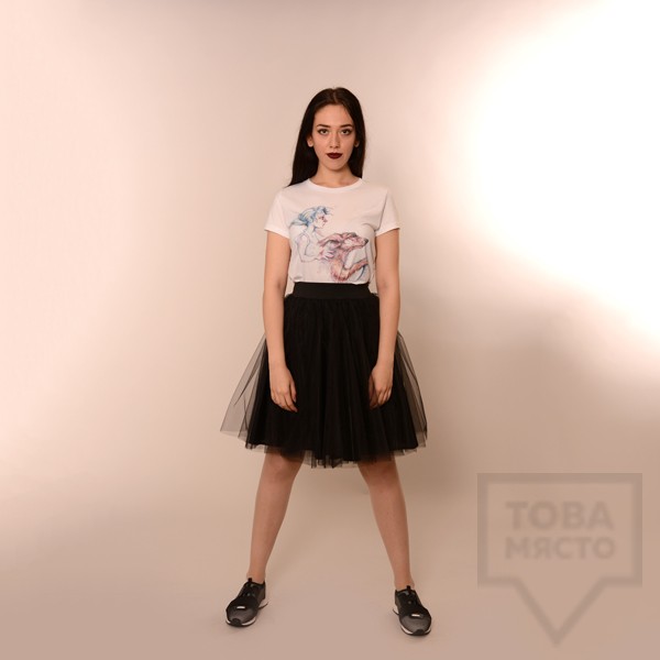 Тюлена пола – пачка POLINA PETROVA Black tutu