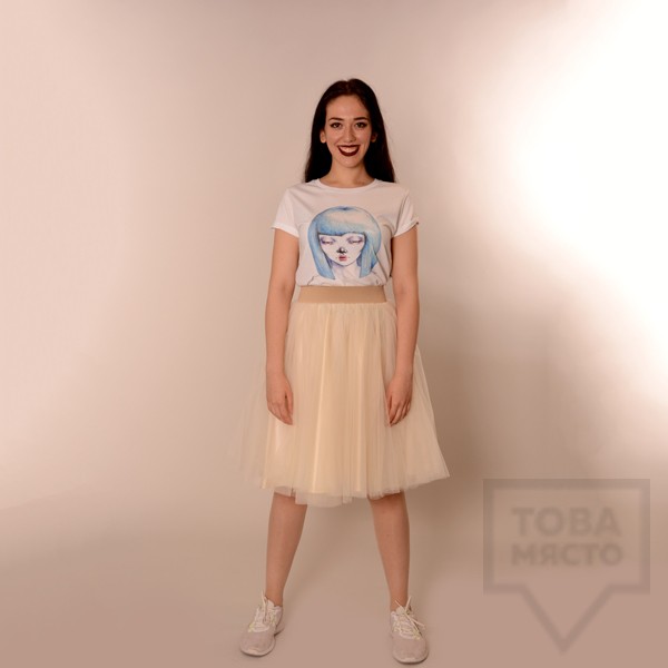 Тюлена пола - пачка  POLINA PETROVA Champagne tutu