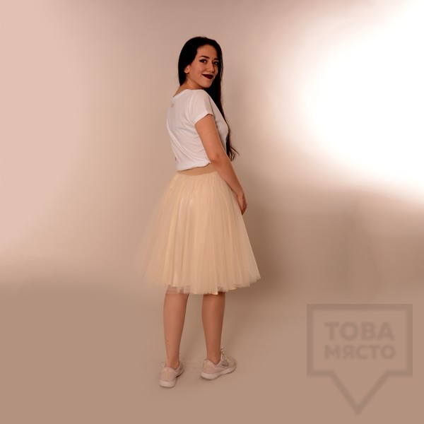 Тюлена пола - пачка  POLINA PETROVA Champagne tutu