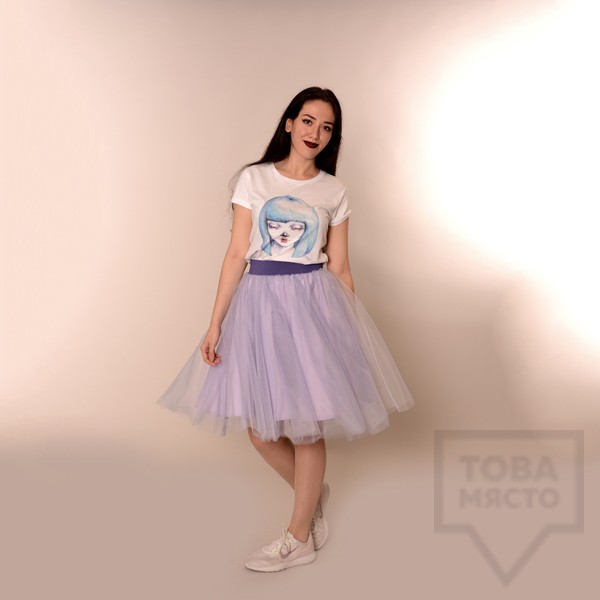 Тюлена пола – пачка POLINA PETROVA Lila tutu
