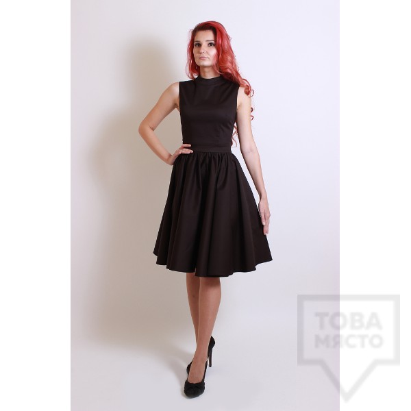 Дизайнерска рокля Polina Petrova - Black V