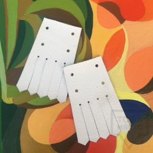 Ресни Prima Art - бяла гладка кожа средни