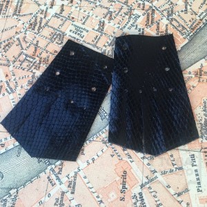 Ресни Prima Art - черни змийска кожа средни