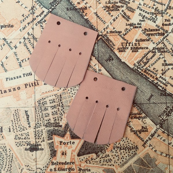 Ресни Prima Art - мини гладка бежова кожа