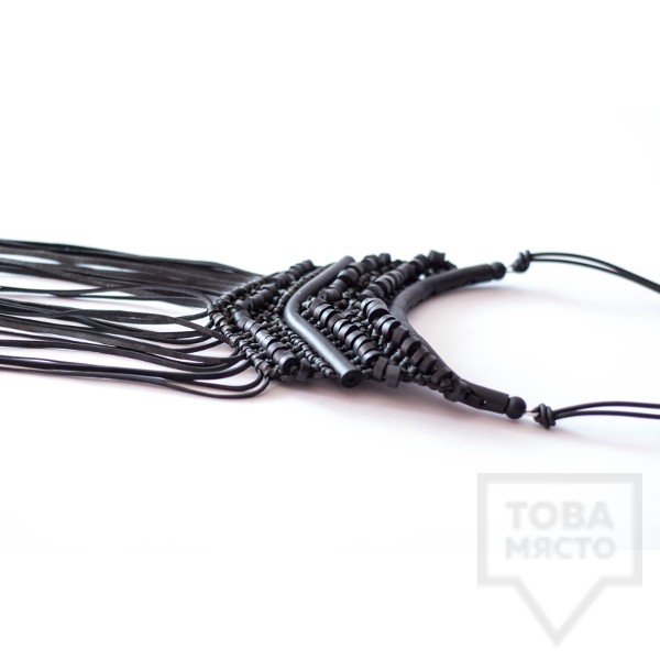 Колие Raw Design black-memory