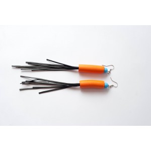 Обеци Raw Design - Between the colors