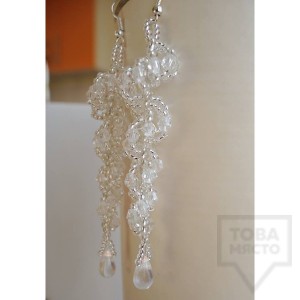 Ръчно изработени обеци Songe Jewelry - Waterfall