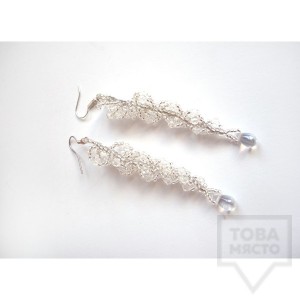 Ръчно изработени обеци Songe Jewelry - Waterfall