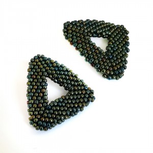 Ръчно изработени обеци - Свраките rock