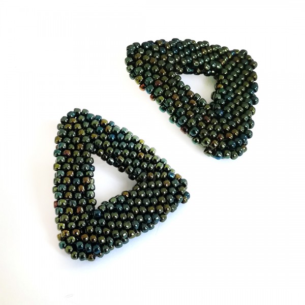 Ръчно изработени обеци - Свраките rock