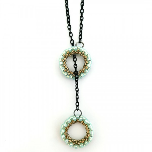 Ръчно изработено колие - Свраките lasso