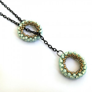 Ръчно изработено колие - Свраките lasso