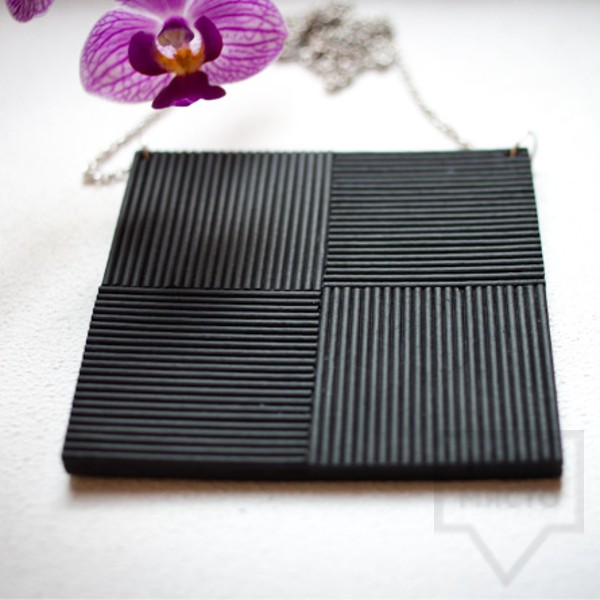 Ръчно изработено колие Tarra - black fierte