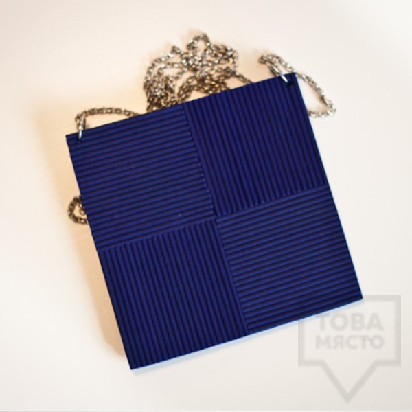 Ръчно изработено колие Tarra - blue fierte