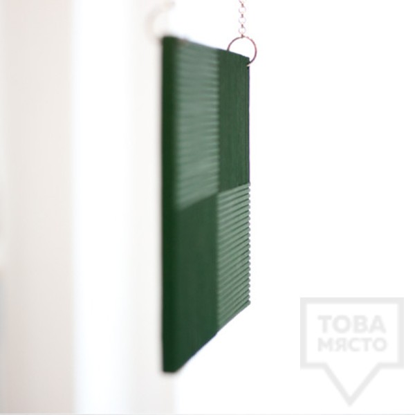 Ръчно изработено колие Tarra - green fierte