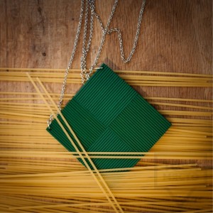 Ръчно изработено колие Tarra - green fierte