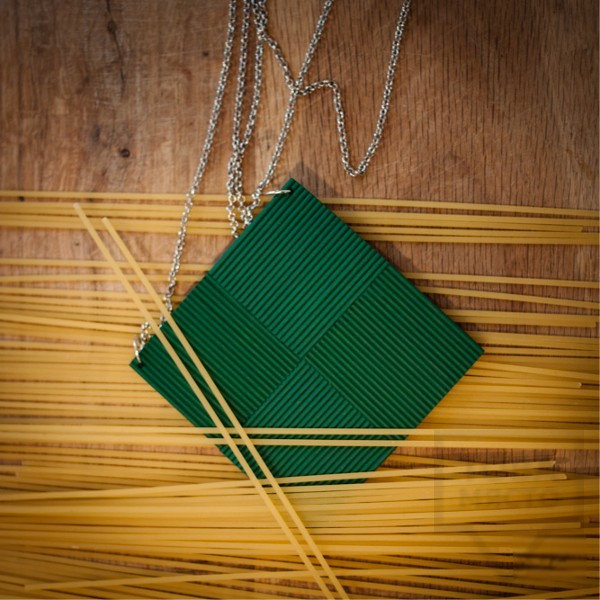 Ръчно изработено колие Tarra - green fierte