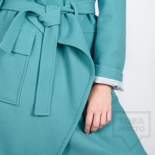 Палто Vivastella - Aquamarine