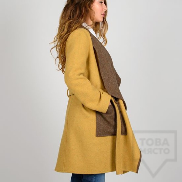 Палто Vivastella - Yellow