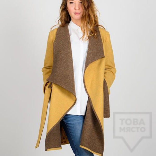 Палто Vivastella - Yellow