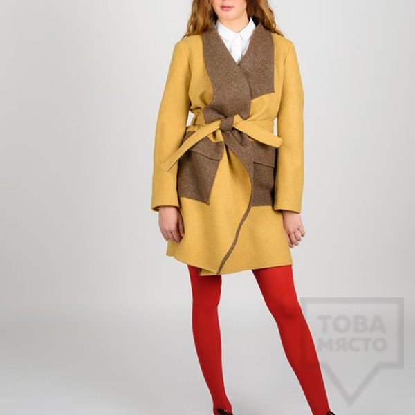 Палто Vivastella - Yellow