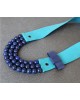 Ръчно изработено колие Vyara Tzeneva Jewellery - triple blue deep blue