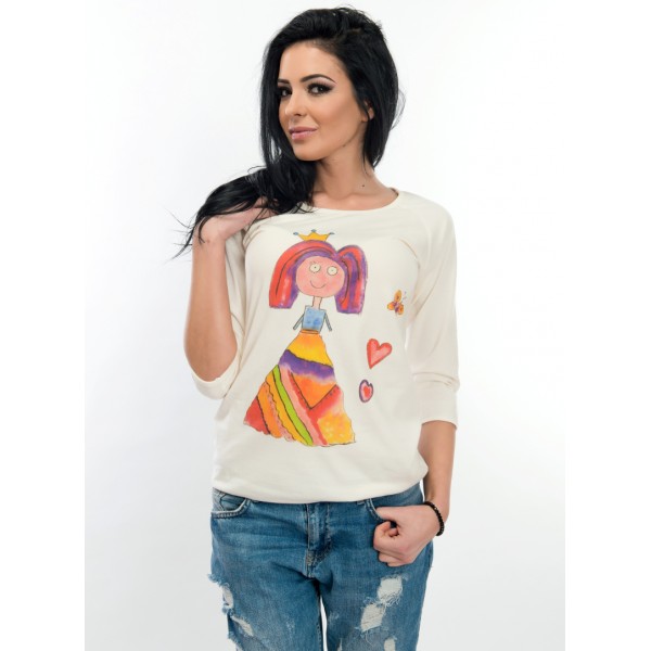 Дамска блуза - WhiteBerry the dancing queen