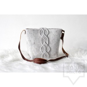 Дамска чанта XAXO - little grey bag