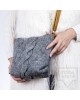 Дамска чанта XAXO - dark grey bag